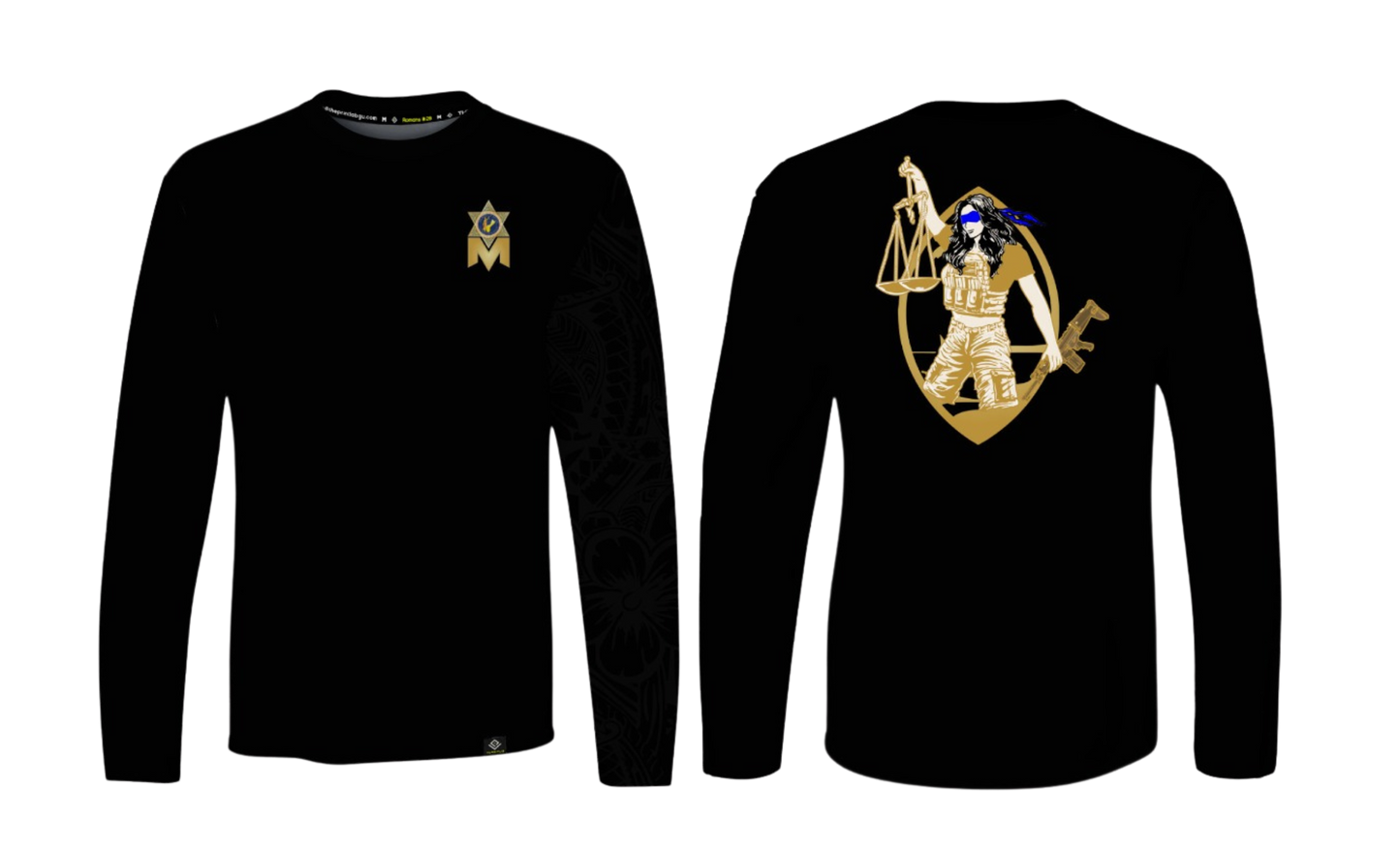 MARSHALS 2025 Sublimated Men's Long Sleeve