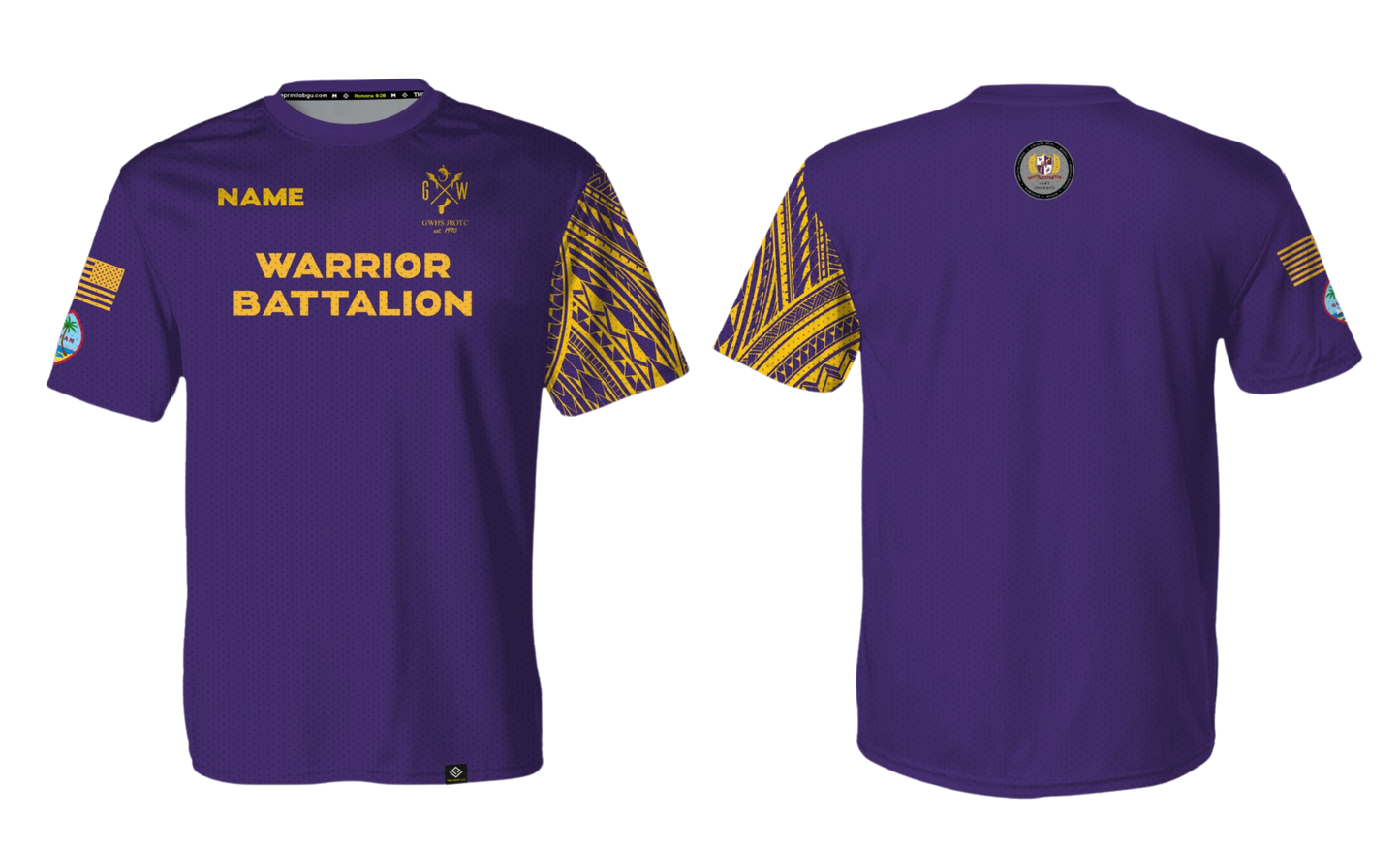WARRIOR BATALLION Sublimated Men's T-shirt