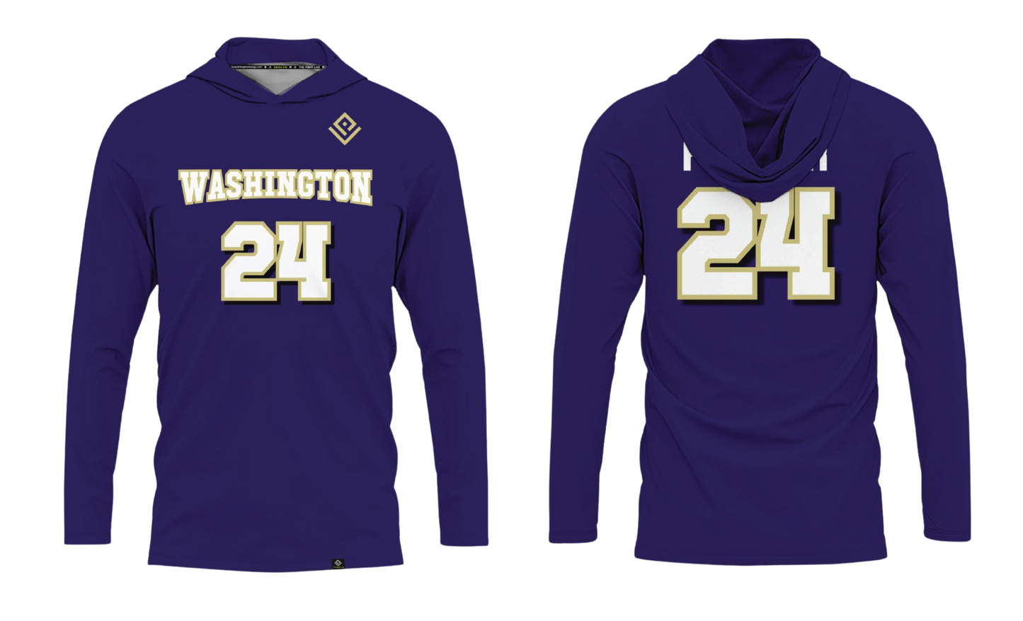 GWHS AM FOOTBALL Sublimated Long sleeve with Hood (SUPPORTER GEAR)