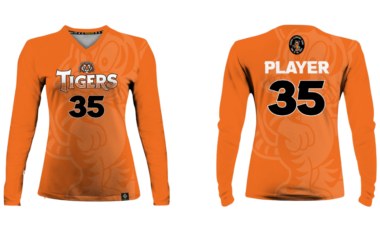TALAFOFO - TIGERS Sublimated Women's Long Sleeve