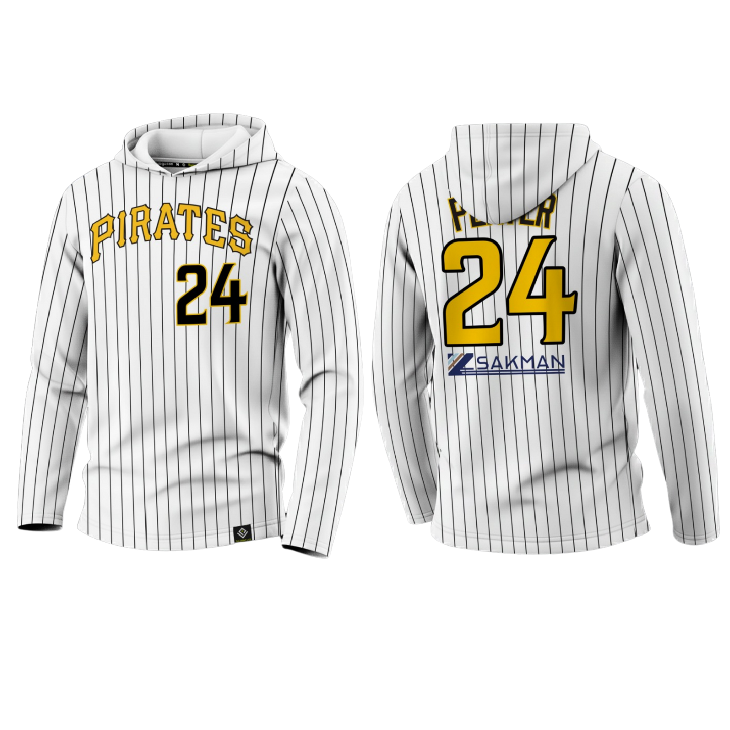 PIRATES Sublimated Men's Long Sleeve with Hood