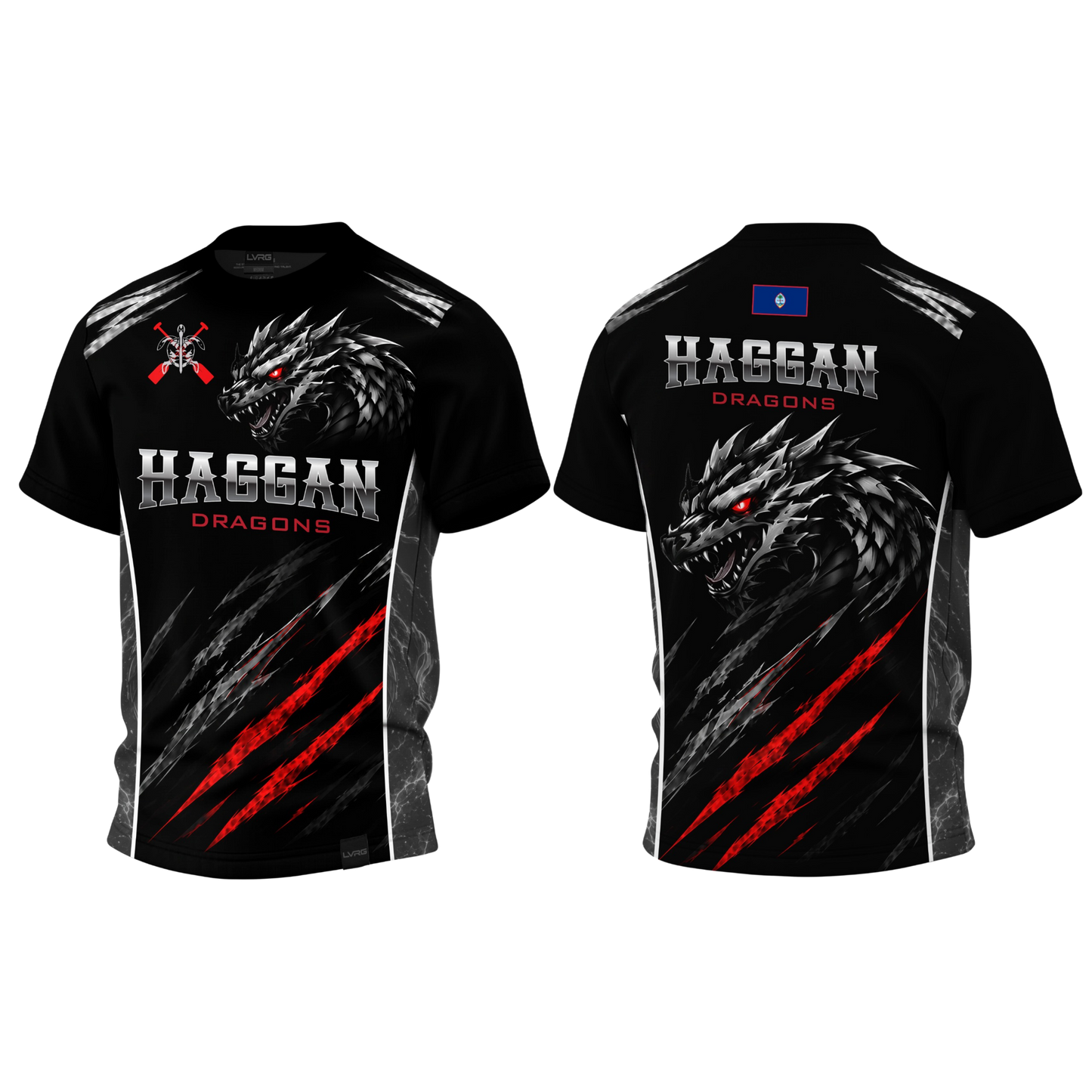 PACIFIC ISLANDERS PADDLING - HAGGAN - Sublimated Men's T-shirt