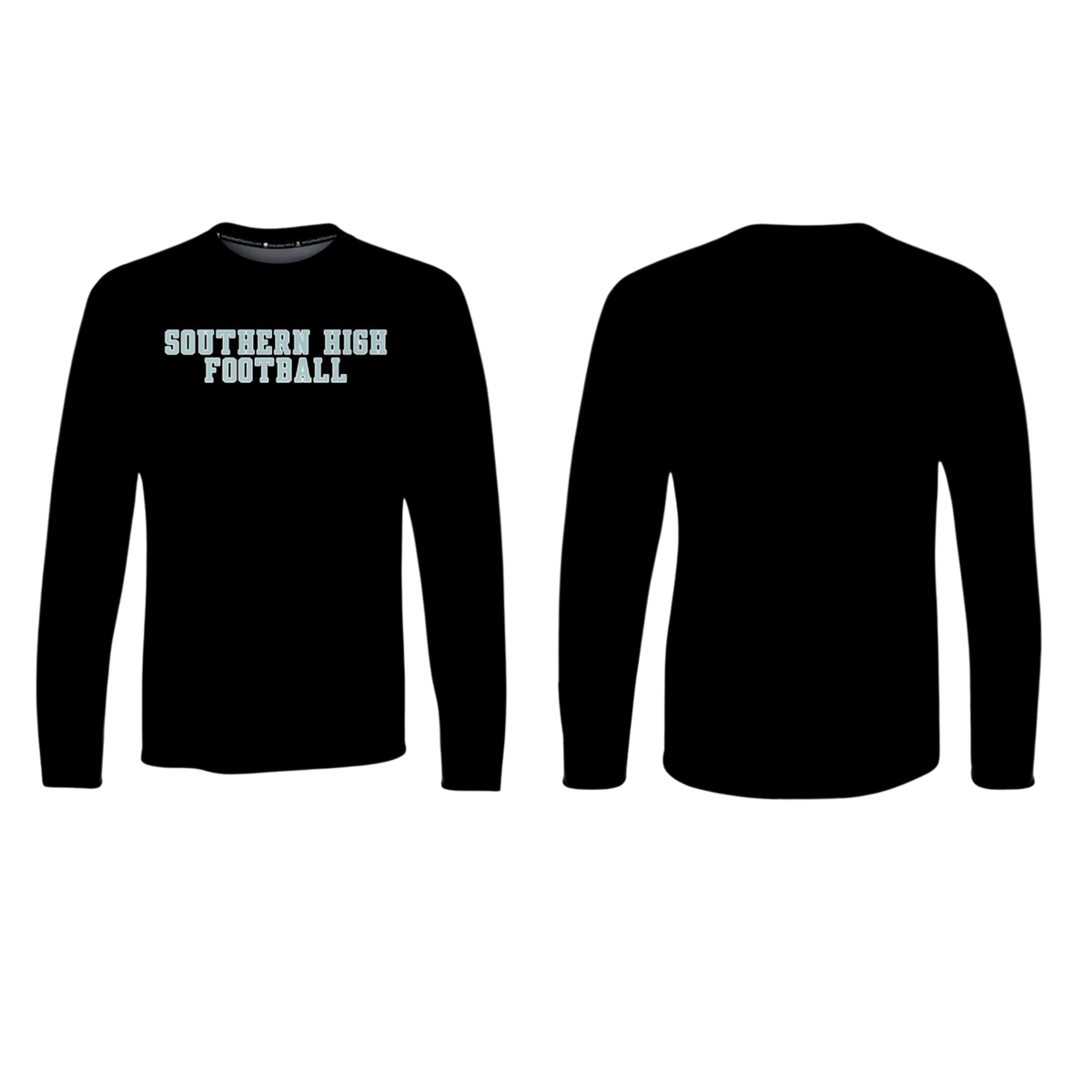 SOUTHERN HIGH FOOTBALL 2025 Cotton Screen Print Long Sleeve