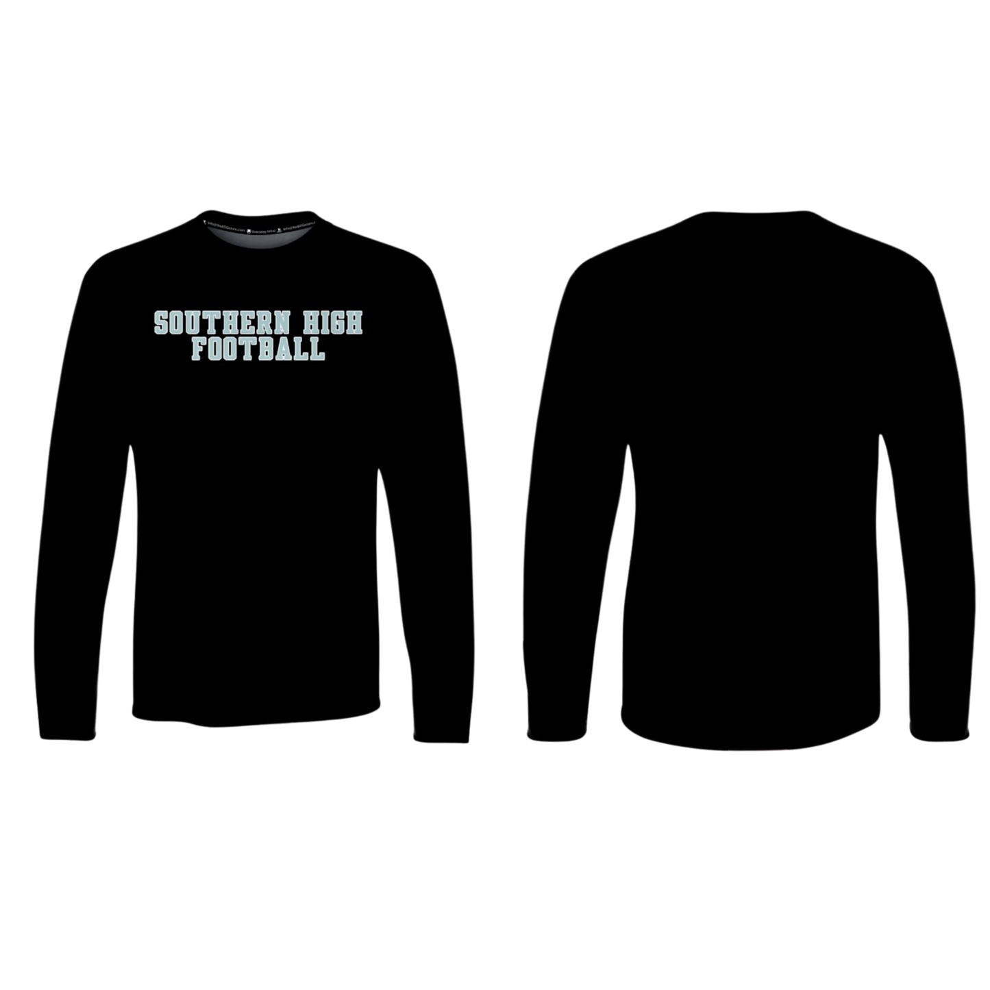 SOUTHERN HIGH FOOTBALL 2025 Dri Fit Screen Print Long Sleeve