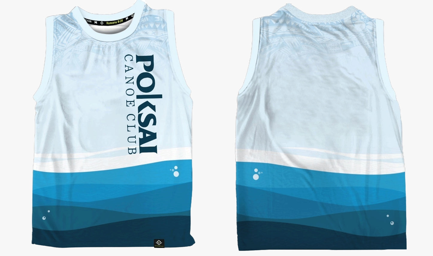 POKSAI CANAOE Sublimated Men's Tank Top