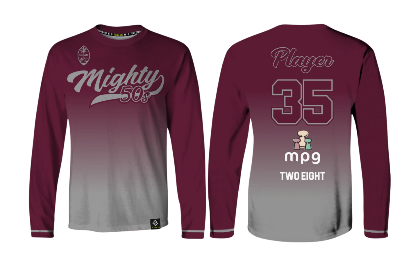 MIGHTY 50's Sublimated Men's Long Sleeve