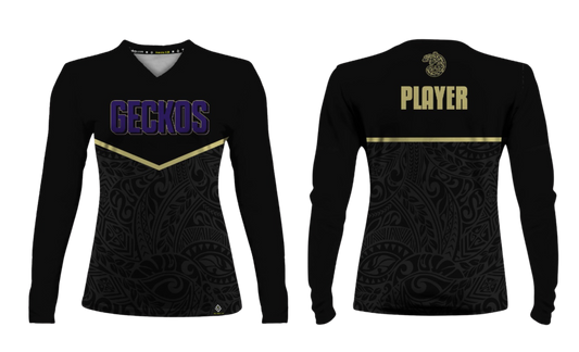 GWHS WRESTLING Sublimated Women's Long Sleeve (Tribal Design)