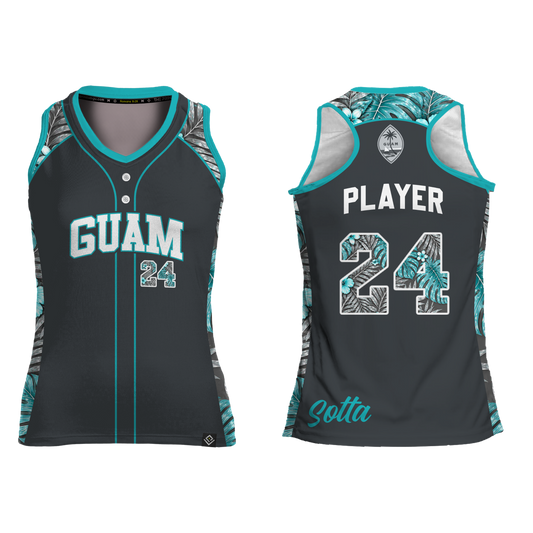SOTTA SOFTBALL Sublimated Women's Racer Back (Gray)