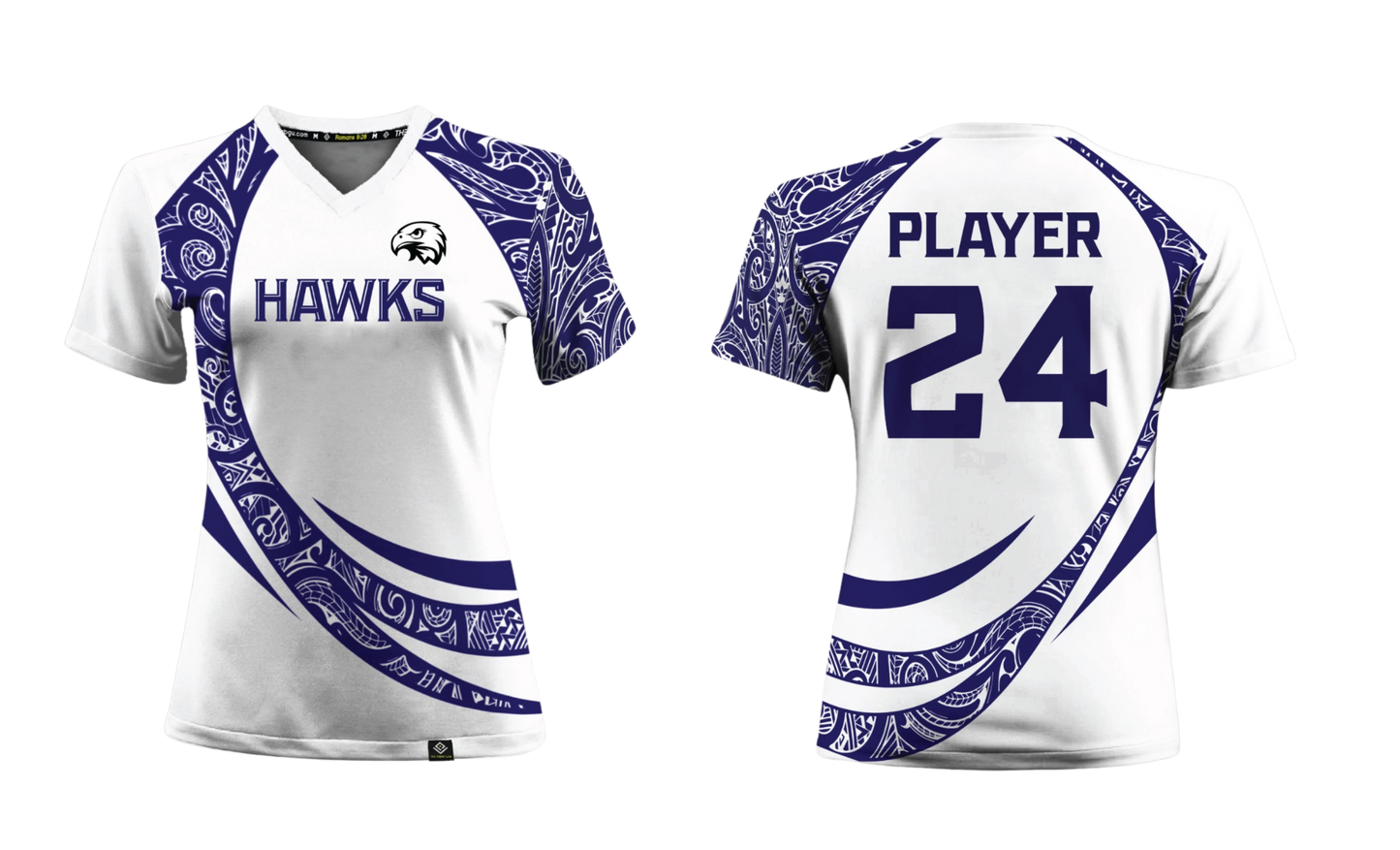 FBLG HAWKS RUGBY Sublimated Women's T-shirt