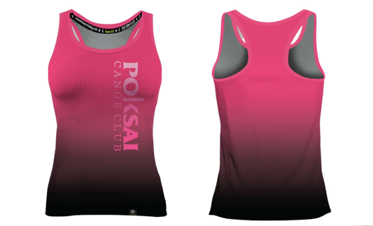 POKSAI CANAOE Sublimated Women's Racer Back