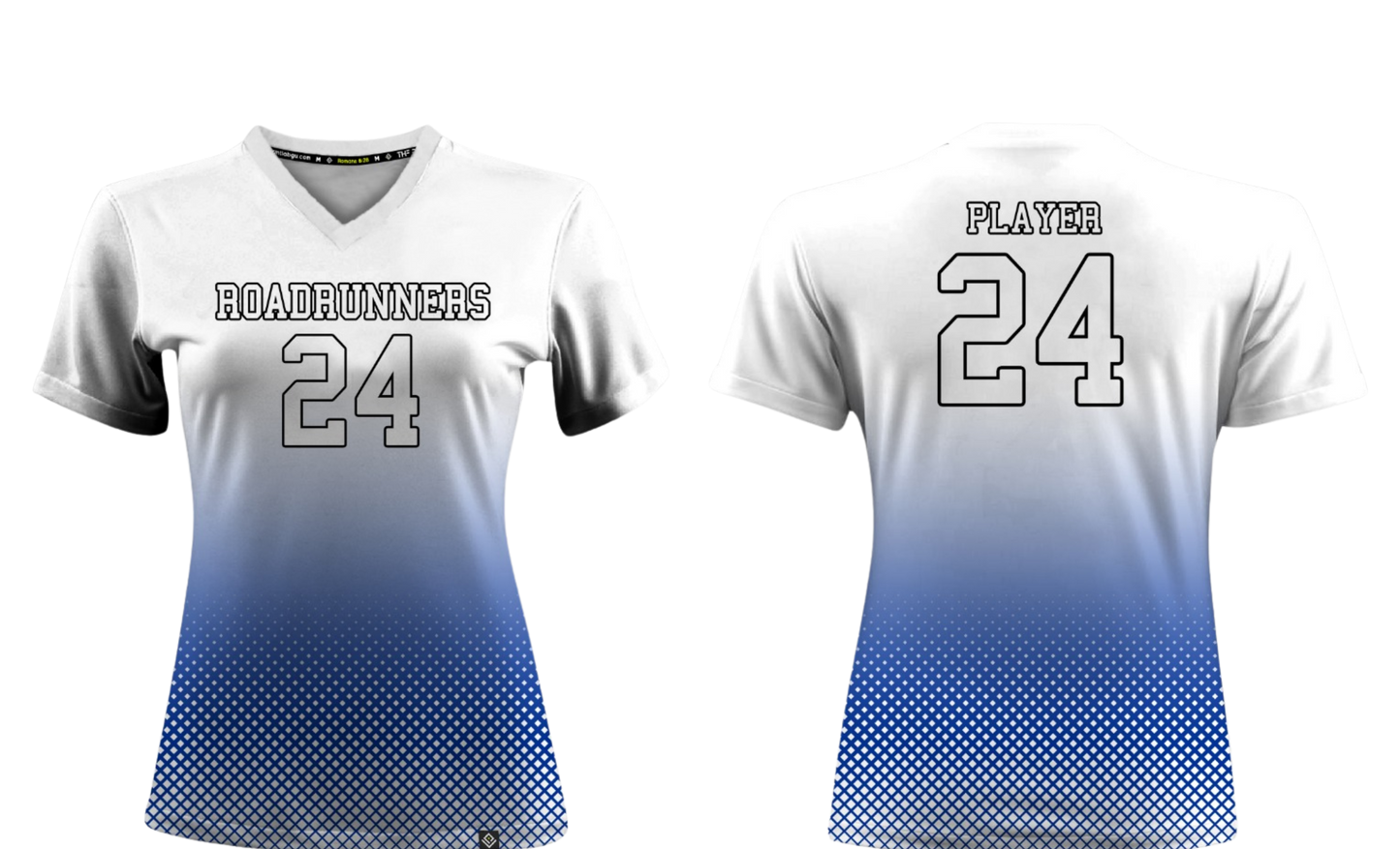 ROADRUNNERS GIRLS VOLLEYBALL (HOME JERSEY) Sublimated Women's T-shirt