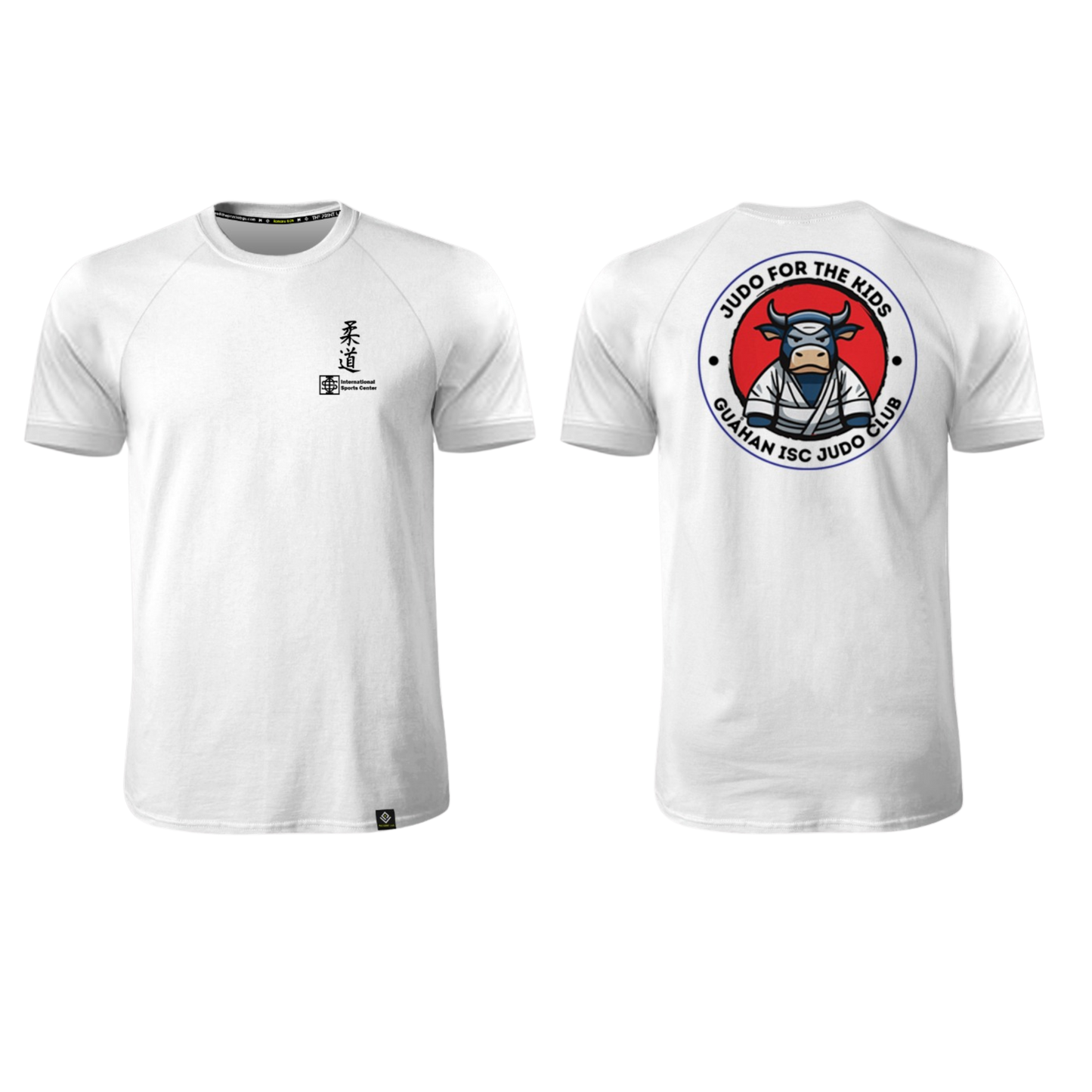 JUDO FOR THE KIDS Sublimated Raglan Short Sleeve (White)