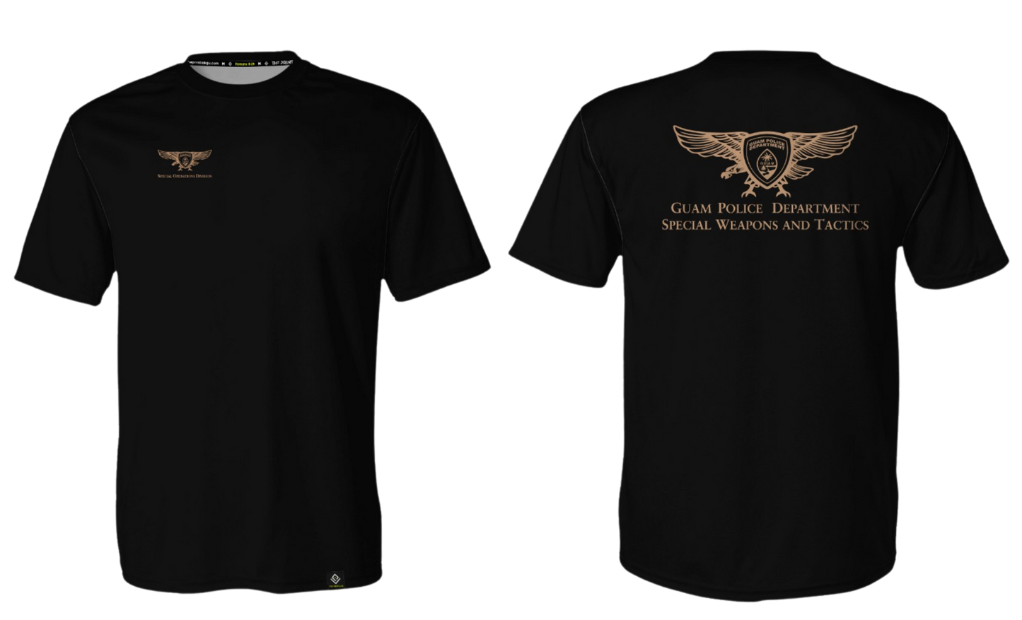 GUAM POLICE DEPT. Sublimated Men's T-shirt (SPECIAL OPERATION DIVISION)