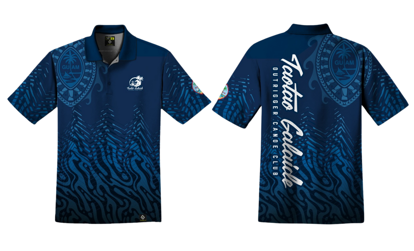 TAOTAO GALAIDE OUTRIGGER CANOE CLUB Sublimated Men's Polo Shirt