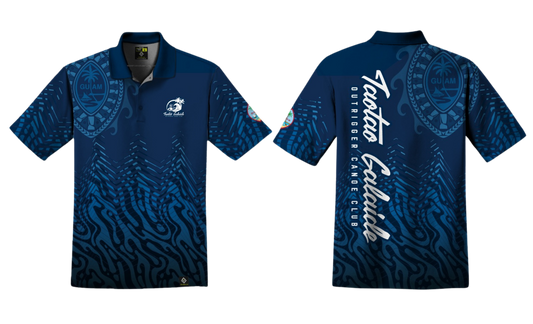 TAOTAO GALAIDE OUTRIGGER CANOE CLUB Sublimated Men's Polo Shirt