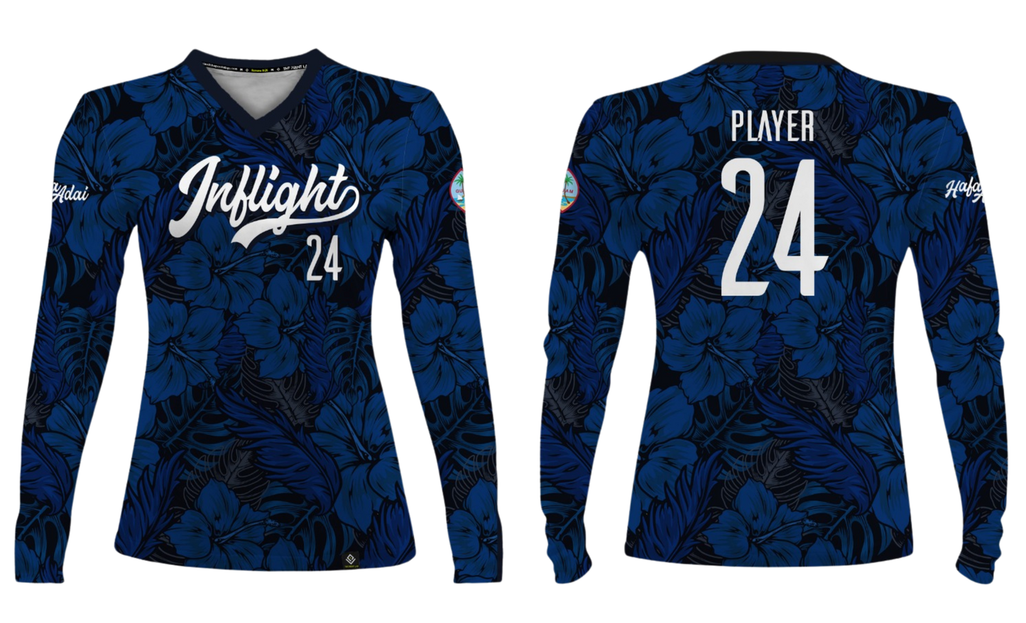UNITED INFLIGHT Sublimated Women's Long Sleeve