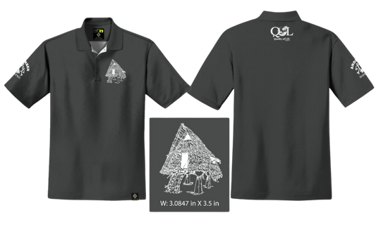 ANDERSEN FAMILY HOUSING Sublimated Men's Polo (Gray)