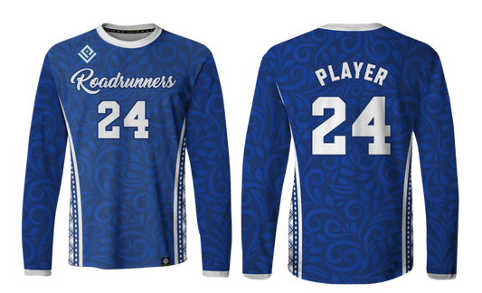 ROADRUNNERS BOYS VOLLEYBALL Sublimated Men's Long Sleeve