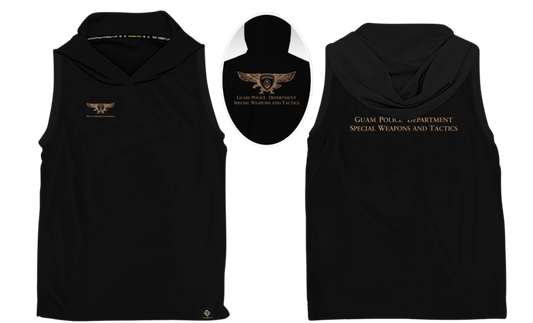 GUAM POLICE DEPT. Sublimated Men's Tank Top with Hood (SPECIAL OPERATION DIVISION)