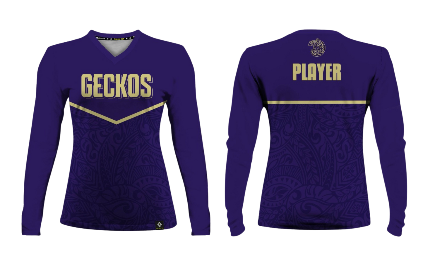 GWHS WRESTLING Sublimated Women's Long Sleeve (Tribal Design)
