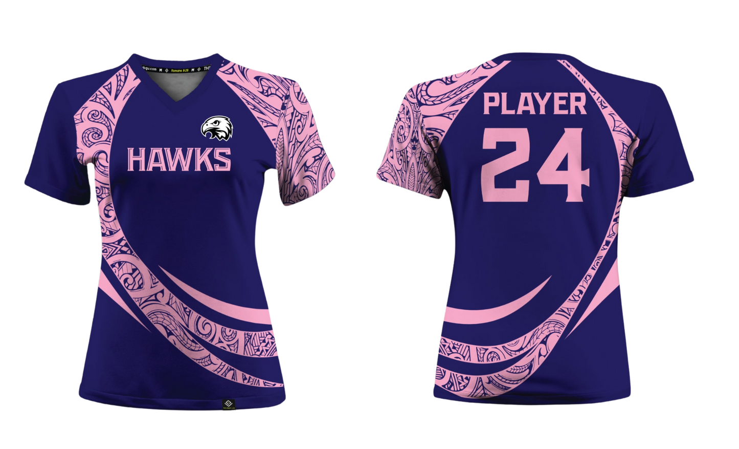 FBLG HAWKS RUGBY Sublimated Women's T-shirt