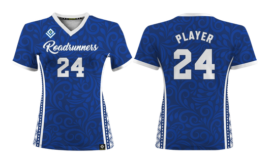 ROADRUNNERS BOYS VOLLEYBALL Sublimated Women's V-neck T-shirt