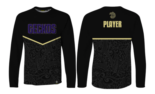 GWHS WRESTLING Sublimated Men's Long Sleeve (Tribal Design)