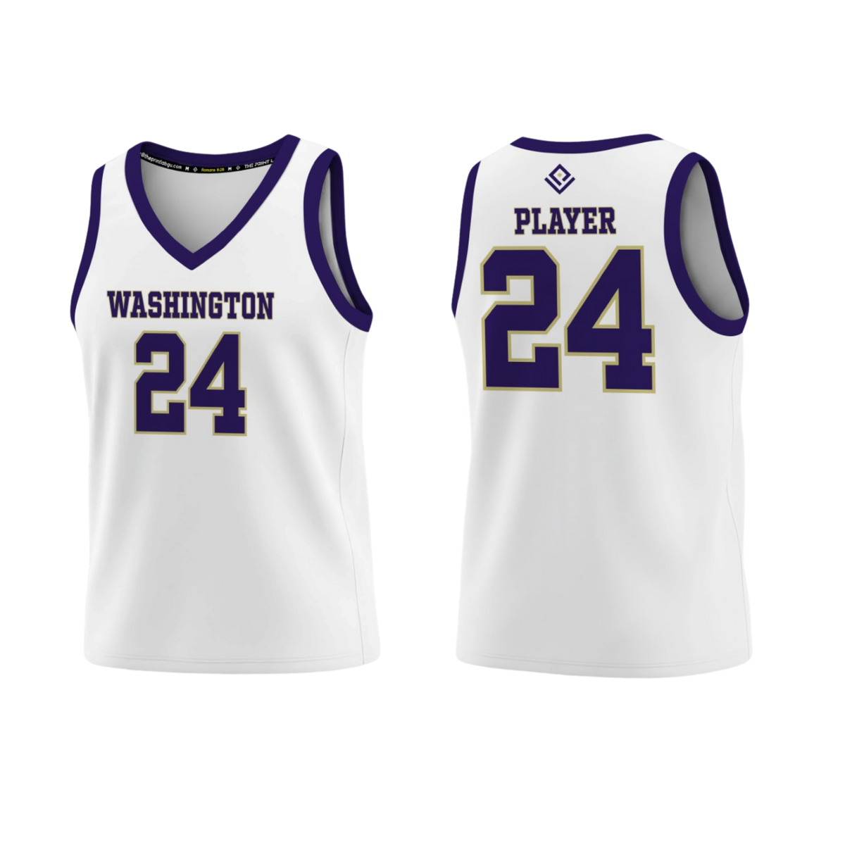 GW FOOTBALL Sublimated Men's Tank Top (White)
