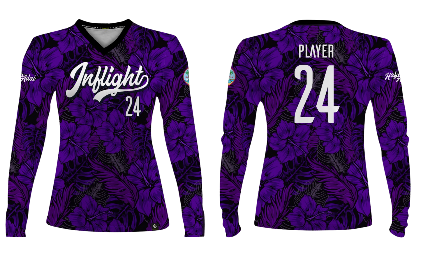 UNITED INFLIGHT Sublimated Women's Long Sleeve