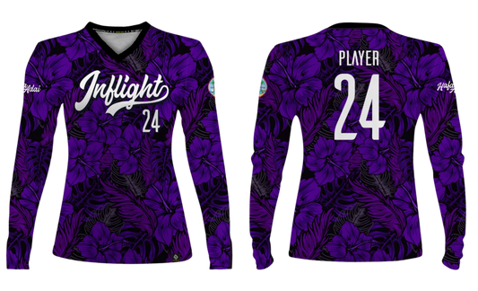 UNITED INFLIGHT Sublimated Women's Long Sleeve