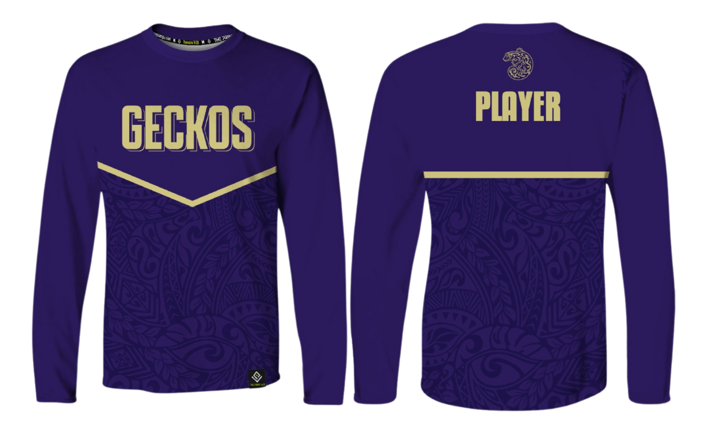 GWHS WRESTLING Sublimated Men's Long Sleeve (Tribal Design)