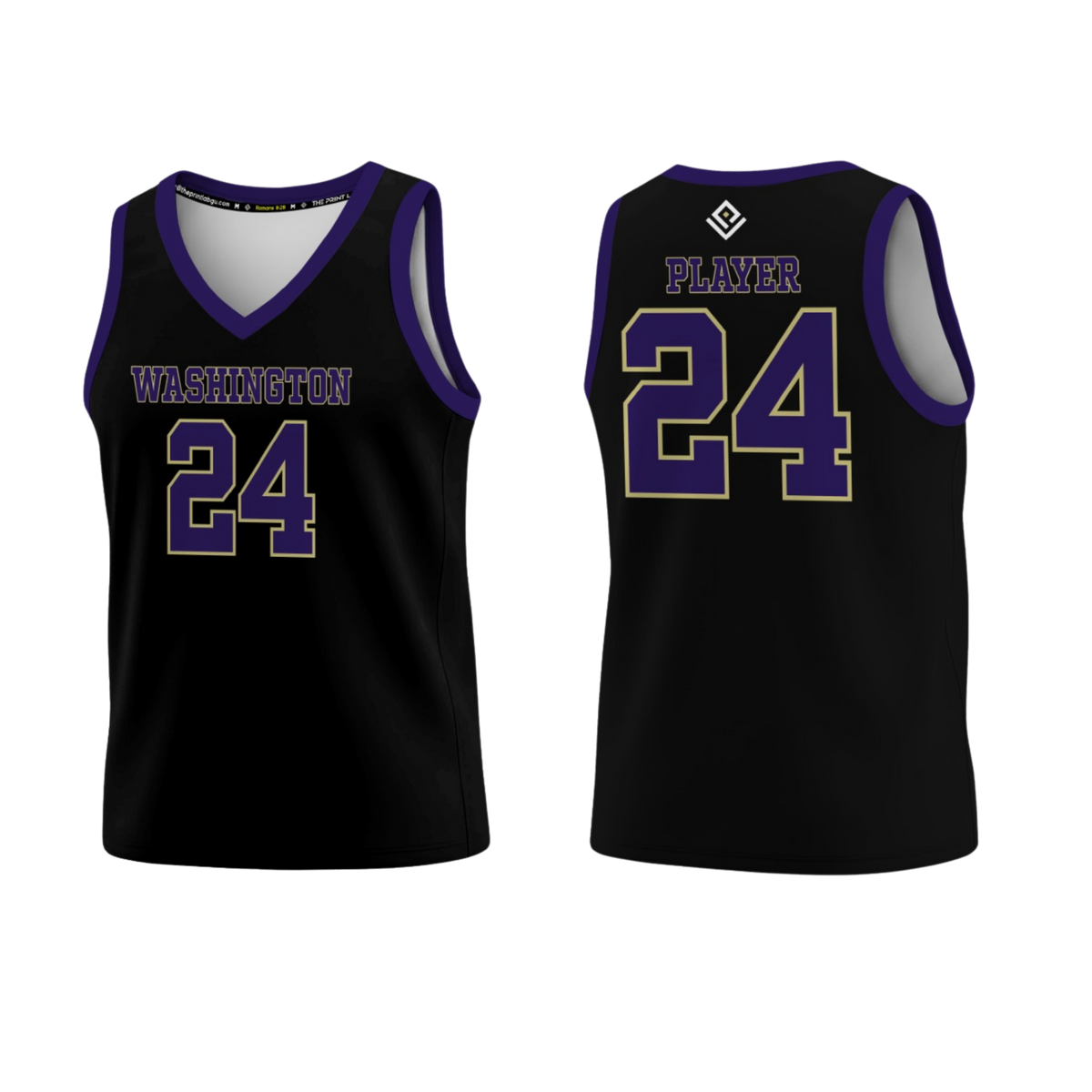 GW FOOTBALL Sublimated Men's Tank Top (Black)