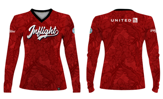 UNITED INFLIGHT Sublimated Women's Long Sleeve