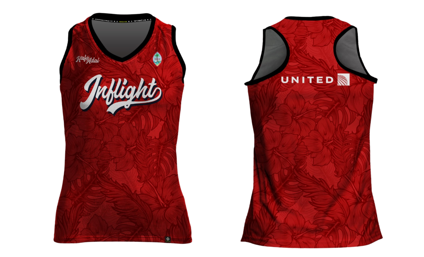UNITED INFLIGHT Sublimated Women's Racer Back