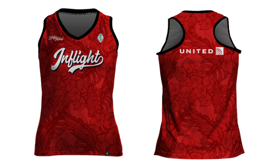 UNITED INFLIGHT Sublimated Women's Racer Back