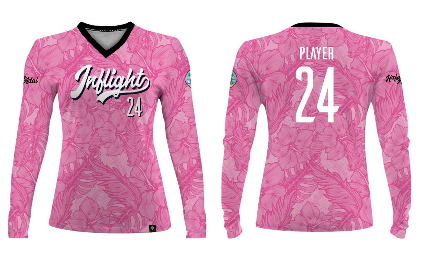UNITED INFLIGHT Sublimated Women's Long Sleeve