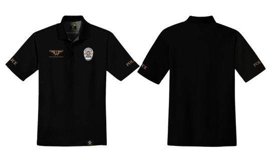 GPD RANGE SAFETY TEAM Sublimated Men's 3 Button Polo Shirt (POLICE)