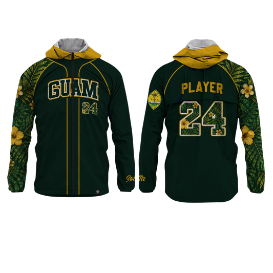 SOTTA SOFTABALL Sublimated Windbreaker Jacket (Green)