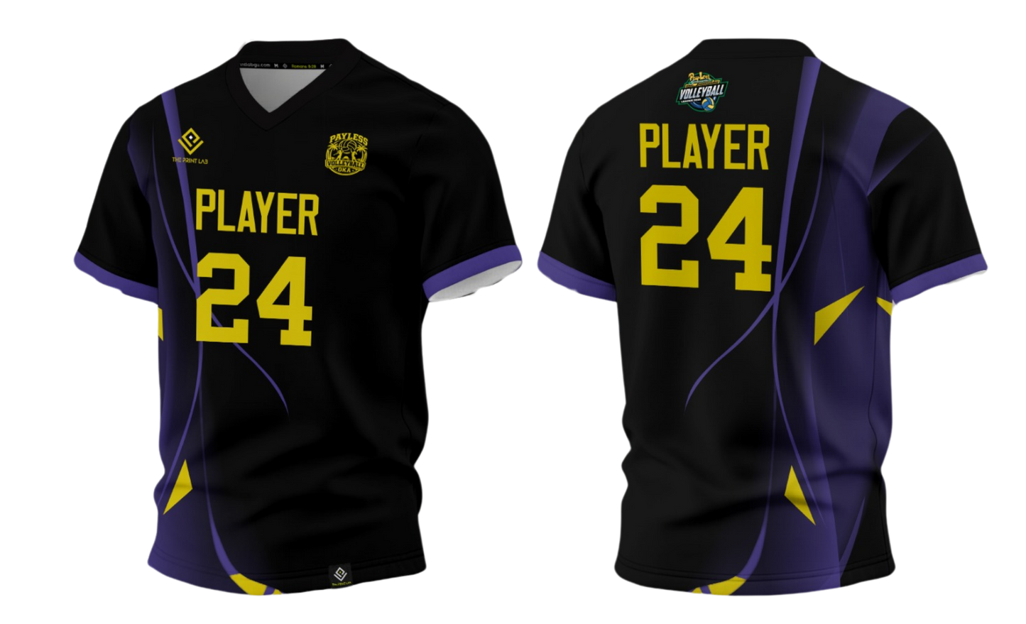 PAYLESS VOLLEYBALL LEAGUE Sublimated Men's T-shirt (Oka)