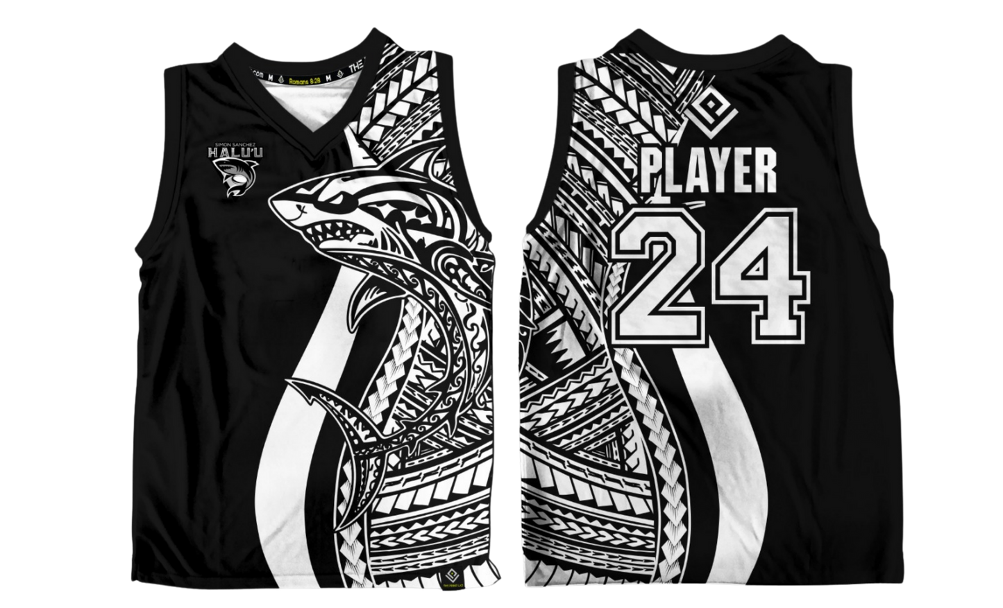 SSHS RUGBY Sublimated Men's Tank Top (Black)