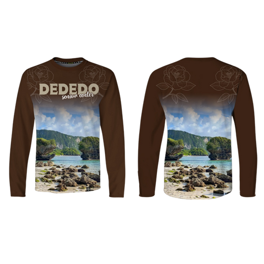 DEDEDO Sublimated Long Sleeve - Senior Center (Brown)