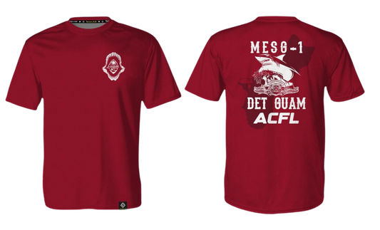 MESG -1 COMMAND FITNESS LEADER Sublimated Men's T-shirt (Red)