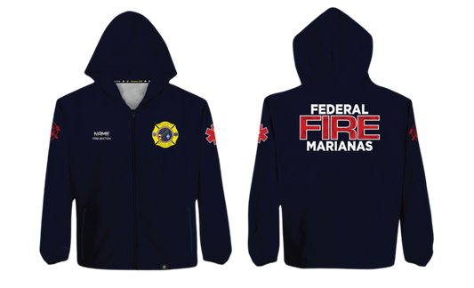 FEDERAL FIRE MARIANAS Sublimated Softshell Jacket with Hood (PREVENTION)