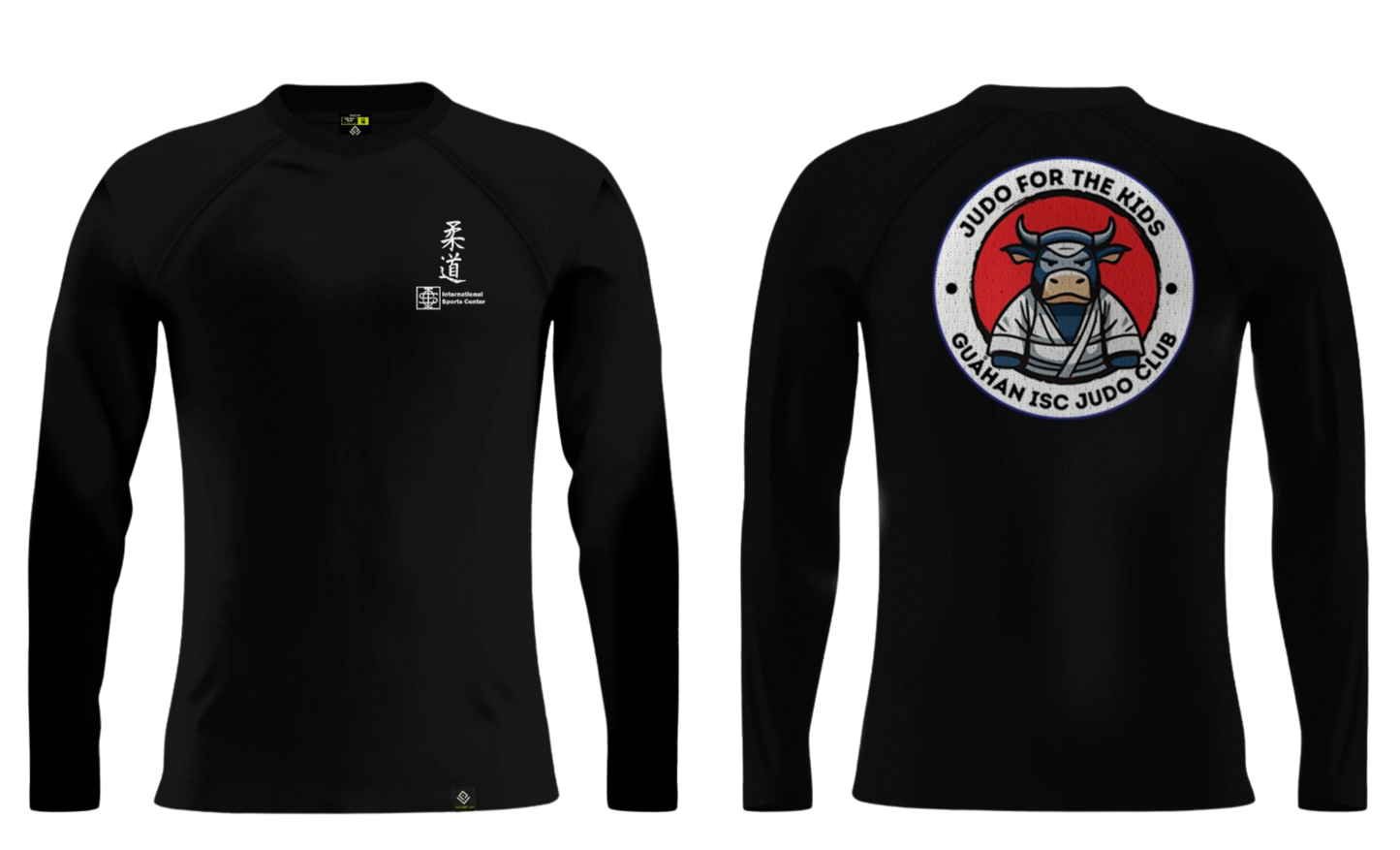 JUDO FOR THE KIDS Sublimated Raglan Long Sleeve