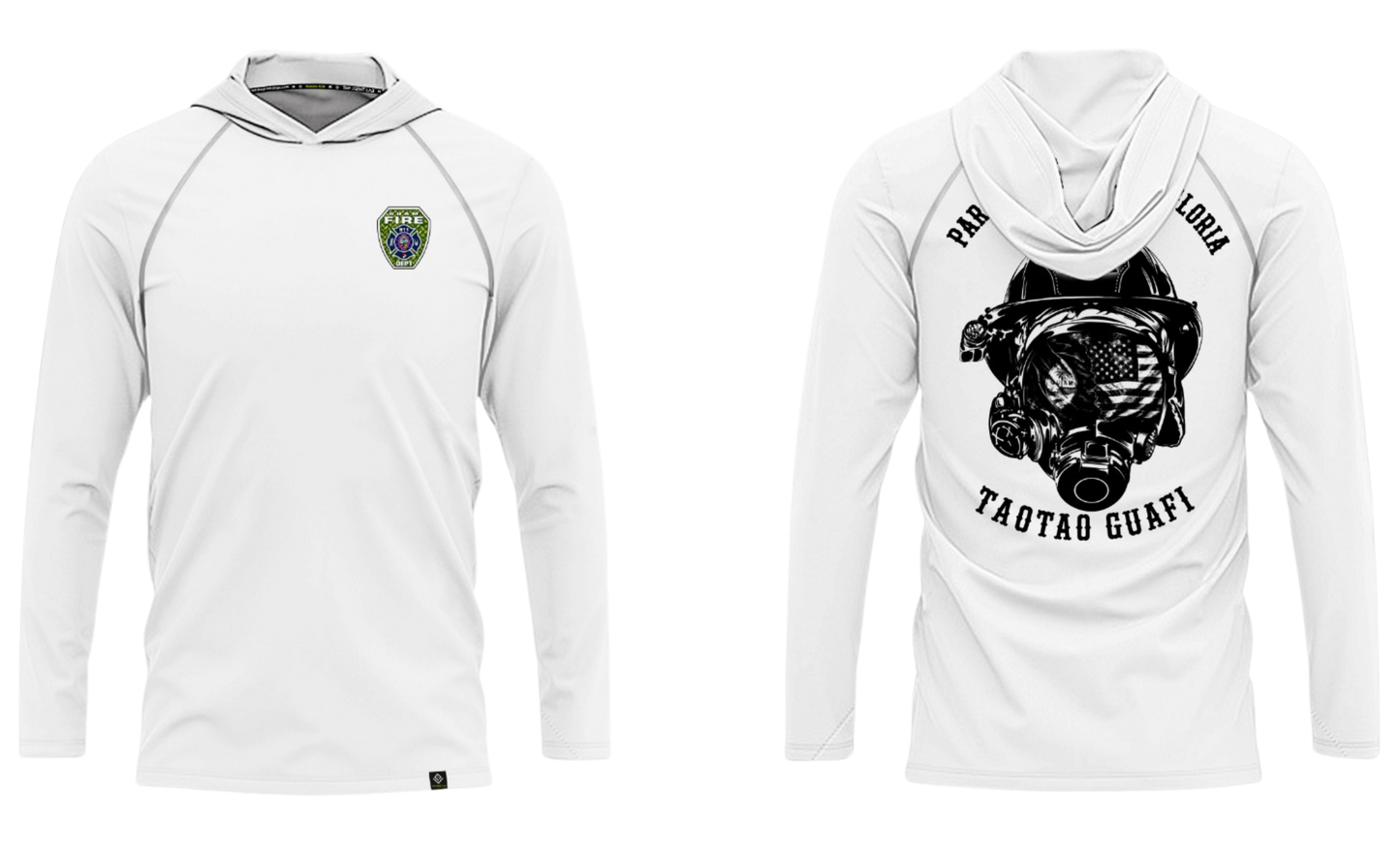 GFD PLATOON Sublimated Men's Raglan Long Sleeve with Hood