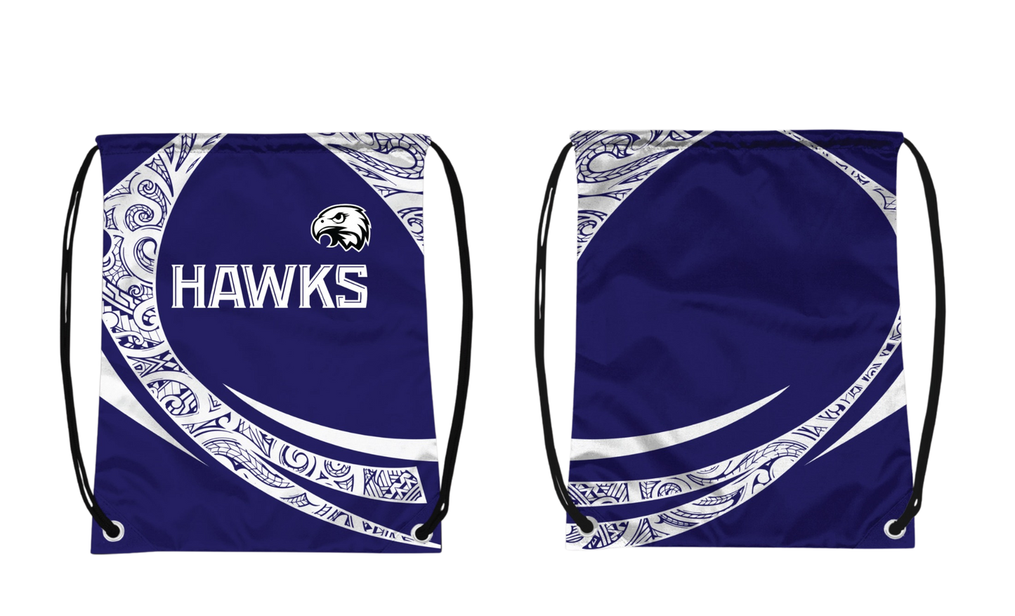FBLG HAWKS RUGBY Sublimated Utility String Bag