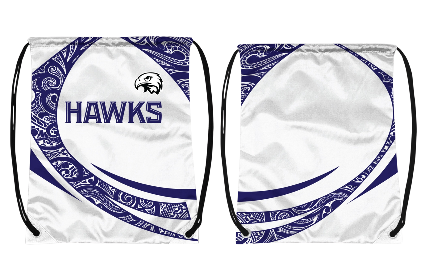 FBLG HAWKS RUGBY Sublimated Utility String Bag