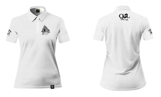 ANDERSEN FAMILY HOUSING Sublimated Women's Polo (White)