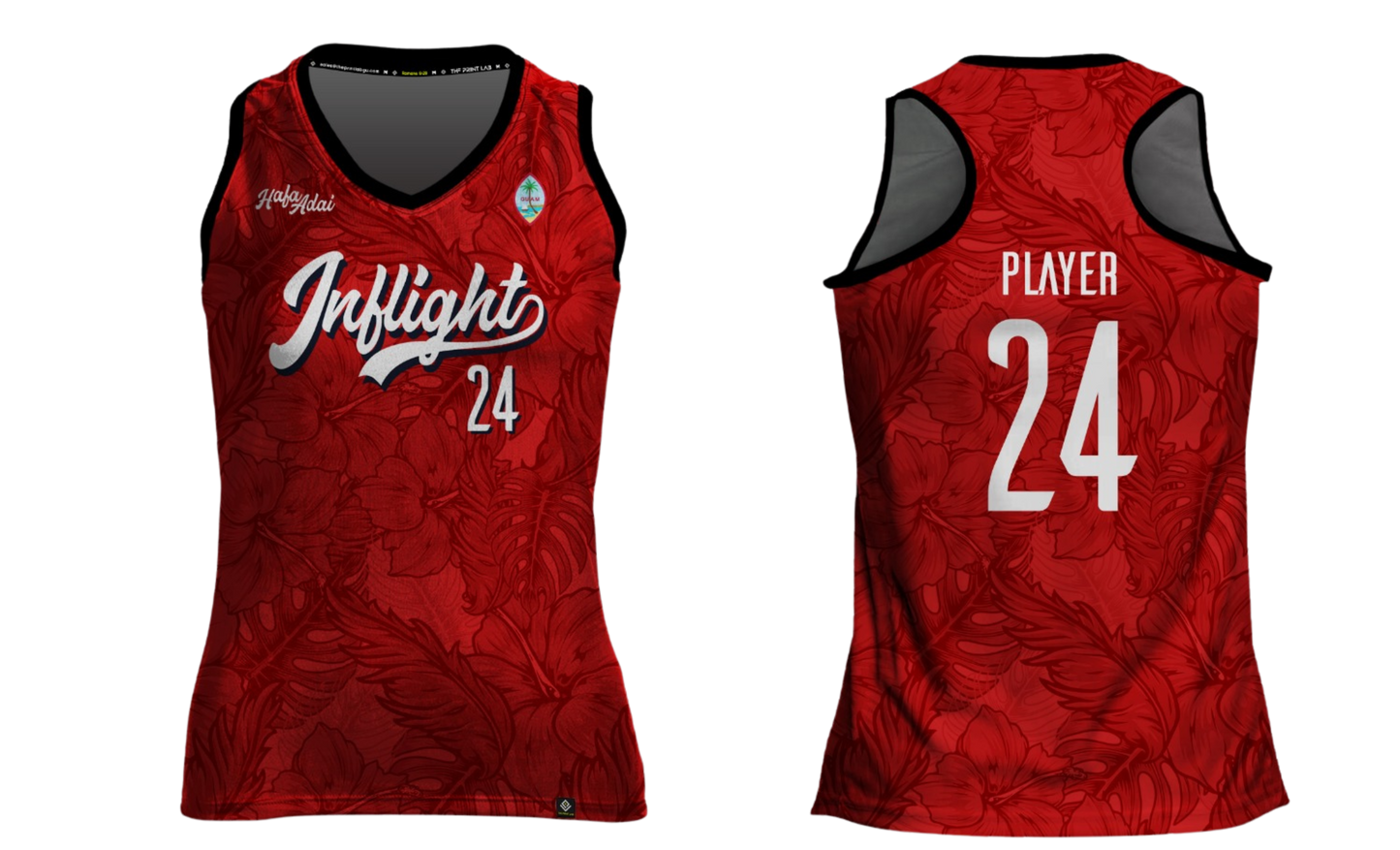 UNITED INFLIGHT Sublimated Women's Racer Back