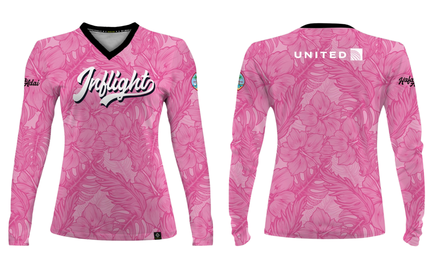 UNITED INFLIGHT Sublimated Women's Long Sleeve